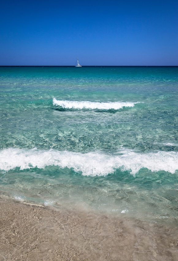 Sardinia sea beach