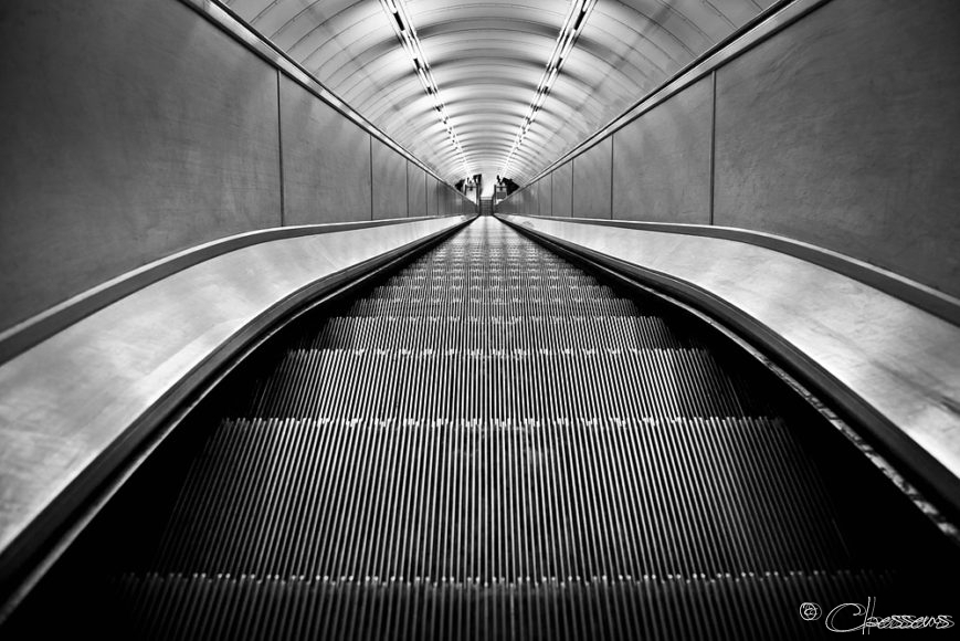 London escalator
